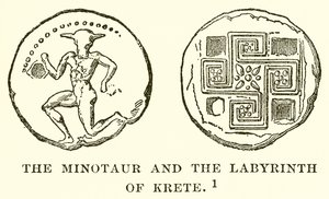 Minotaurus a krétský labyrint od English School