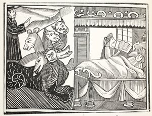 The Miracle of Miracles, ilustrace z Chap-books of the Eighteenth Century od Johna Ashtona, pub. 1882 od English School