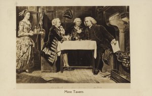 Taverna Mitre (litografie) od English School