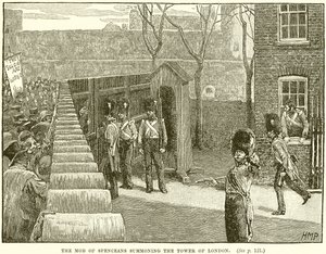 Dav Spenceanů svolává Tower of London od English School