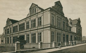 Muzeum, Ipswich (litografie) od English School