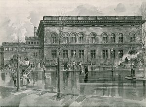Národní portrétní galerie na Trafalgarském náměstí od English School
