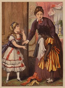 Náhrdelník (barevná litografie) od English School