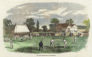 The New Cricket Ground, Manchester od English School