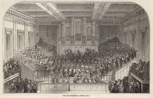 The New Orchestra, Exeter Hall, Londýn od English School