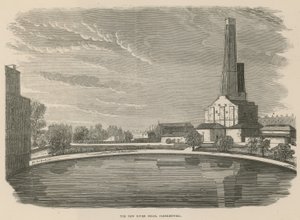 The New River Head, Clerkenwell, Londýn od English School