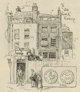 The Old Cock Tavern, Londýn od English School