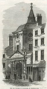 Old College of Physicians ve Warwick Lane od English School