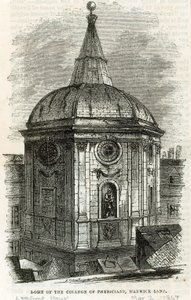 Old College of Physicians ve Warwick Lane od English School