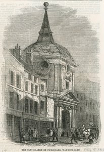 Old College of Physicians ve Warwick Lane od English School