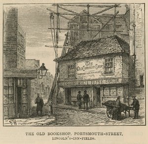 The Old Curiosity Shop, Portsmouth Street, Lincolns Inn Fields od English School