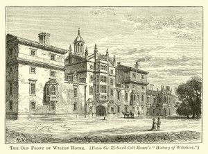Stará fronta Wilton House od English School