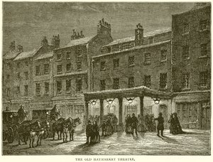 Staré divadlo Haymarket od English School