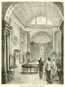 The Old House of Lords, Dublin od English School