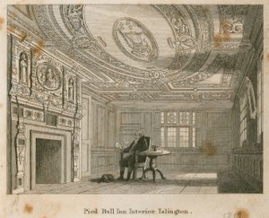 The Old Pied Bull, interiér