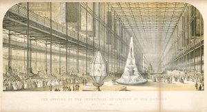Zahájení velké výstavy, 1851 od English School