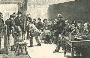 Otevření Královské akademie - výběrová komise při práci od English School