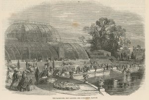 The Palm House, Kew Gardens, Londýn od English School