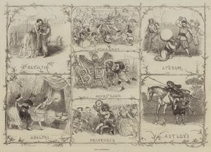 The Pantomimes (rytina) od English School
