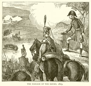 Průchod Douro, 1809 od English School