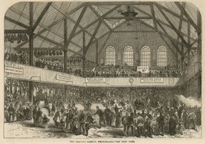 The Peoples Market, Whitechapel, Londýn od English School