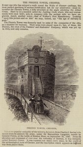 Phoenix Tower, Chester (rytina) od English School