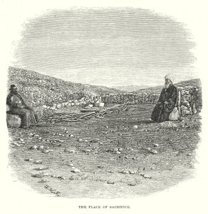 Obětní místo (rytina) od English School