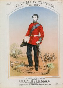 Pochod vlastní kapely prince z Walesu od English School