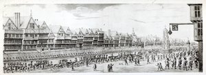 Procesí Marie de Medici podél Cheapside, 1638, publikoval William Herbert (1771-1851) a Robert Wilkinson (fl.1785-1825) 1809 od English School
