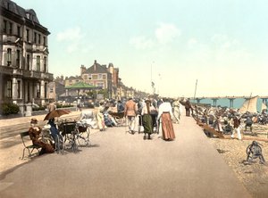 The Promenade, Deal (ručně kolorovaná fotografie) od English School