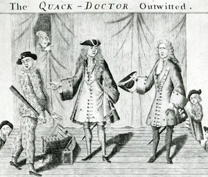 The Quack Doctor Outwitted, publikoval Sutton Nichols, 1558 od English School