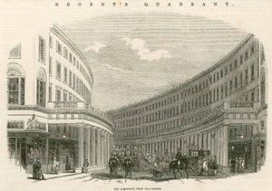 The Quadrant, Regent Street, Londýn od English School