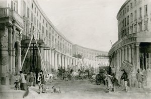 Kvadrant, Regent Street, Londýn od English School