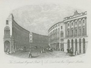 The Quadrant, Regents Street, Londýn od English School