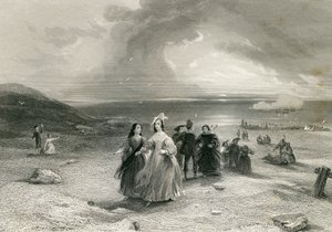 Královna v Burlingtonu, R. Wallis, 1844 od English School