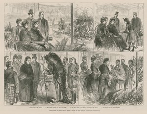 Královna na přehlídce Divokého západu Velké americké výstavy od English School