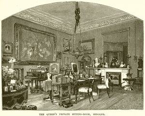 Soukromý obývací pokoj Queens, Osborne od English School
