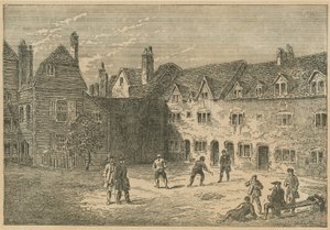 Racquet Court ve věznici Marshalsea od English School