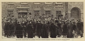 Nedávný atentát na dublinského detektiva, předsedajícího seržantovi Danversovi na Trinity College v Dublinu od English School