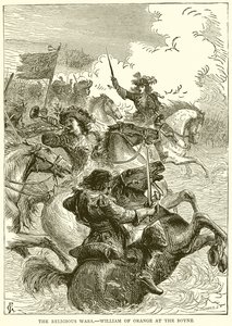 Náboženské války.-William Oranžský v Boyne