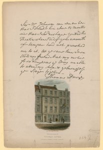 Rezidence Thomase Daviese, Russell Street, Covent Garden, Londýn od English School