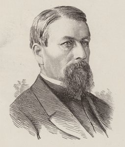 Reverend Edward Bradley (rytina) od English School