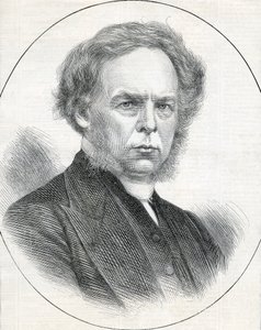Reverend G. T Perks, prezident Wesleyan Methodist Conference, 1873 od English School