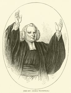Reverend George Whitefield (rytina) od English School