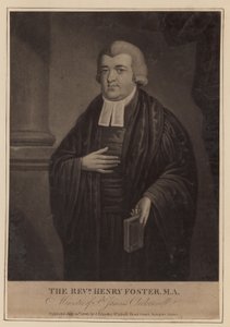 Reverend Henry Foster, ministr St James, Clerkenwell od English School