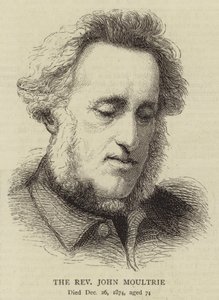 Reverend John Moultrie (rytina) od English School