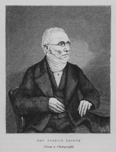 Reverend Patrick Bronte (rytina) od English School