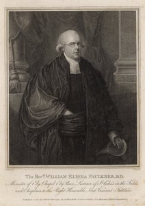 Reverend William Elisha Faulkner, ministr Ely Chapel, Ely Place, Londýn od English School