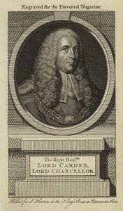 Ctihodný lord Camden, lord kancléř od English School
