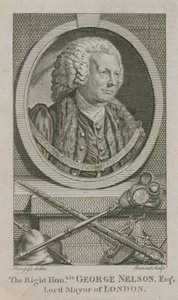 Ctihodný George Nelson, primátor Londýna od English School